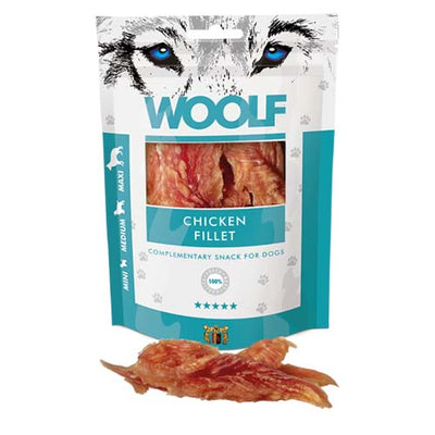 Woolf Chicken Fillet Treats 100g