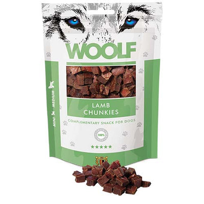 Woolf Lamb Chunkies Treats 100g