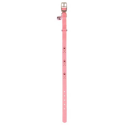Zolux Night Fish Pink Cat Collar with Bell