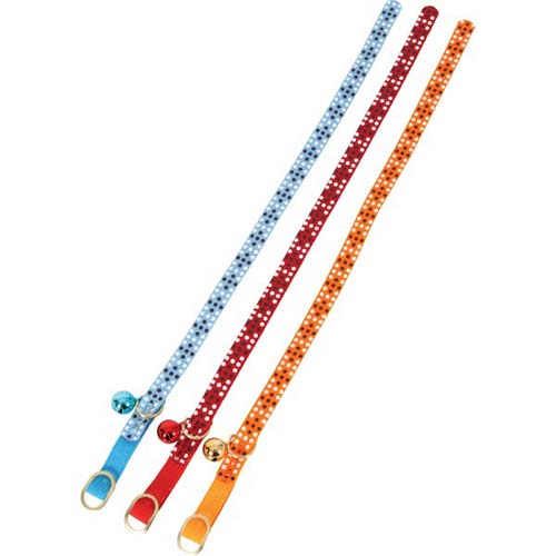 Zolux Orange Cat Collar with Bell