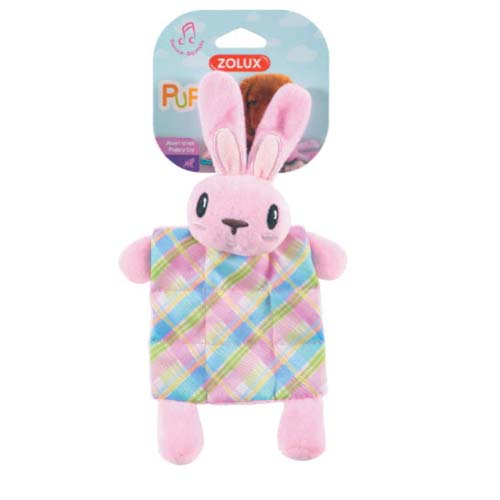 Zolux XS Plush Pink Bunny Toy
