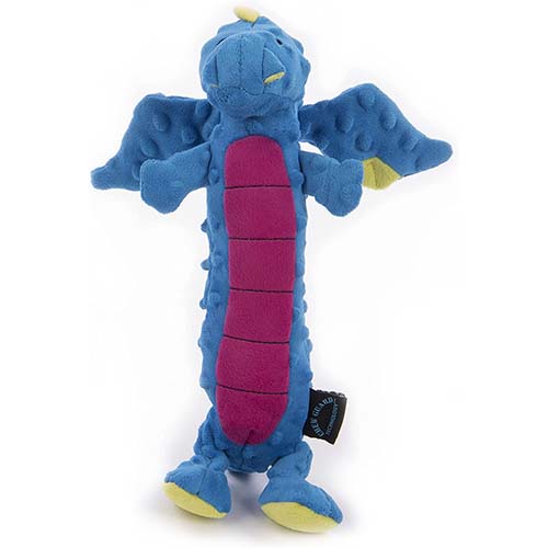 لعبة الكلب الكبيرة GoDog Skinny Dragon Blue