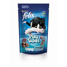 Felix Play Tubes Tuna & Crab 50g