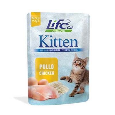 Life Cat Kitten Chicken 70g Pouch