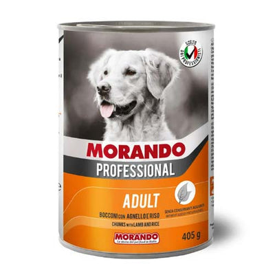Morando Dog Lamb with Rice Chunks 405g