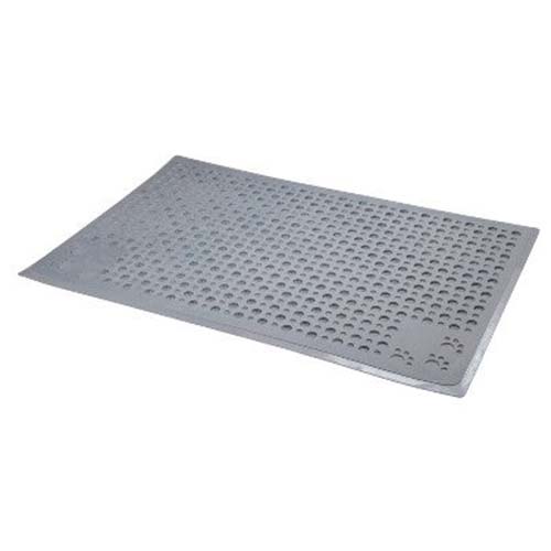 PetLinks Purr-fect Paws Litter Mat Grey