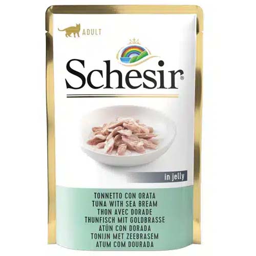 Schesir Cat Tuna & Seabream in Jelly 85g Pouch