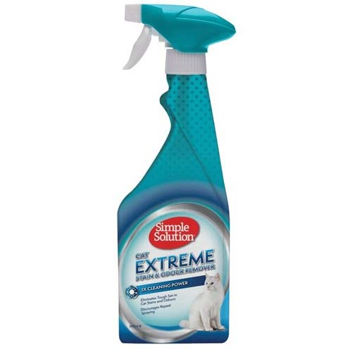 Simple solution extreme on sale cat stain & odour