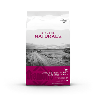 Diamond Naturals Large Breed Puppy Formula Rich in Lamb 15kg