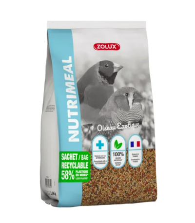 Zolux Nutrimeal Food For Exotic Bird 2.5kg