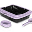 MPS Litter Tray with Rim 46x36x12cm