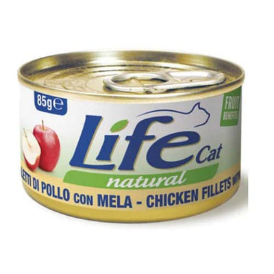 Life Cat Chicken & Apple 85g