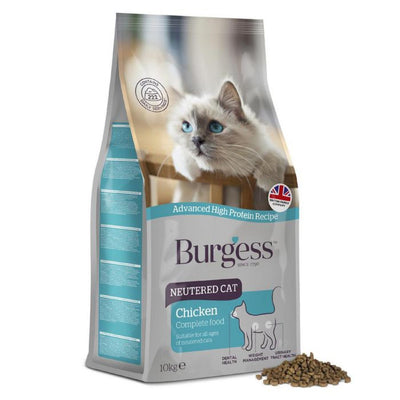 Burgess Adult Sterilized Cat Food Chicken 1.5kg