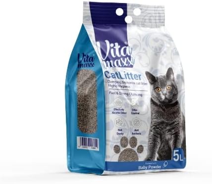 Vita Maxx Baby Powder Clumping Cat Litter 5L