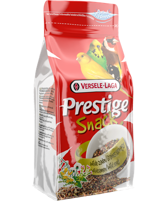 Versele Laga Prestige Wild Seeds Snack for Canaries, Budgies and Finches 125g