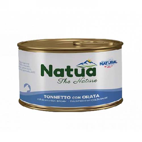 Natua Tuna & Seabream in Jelly 85g