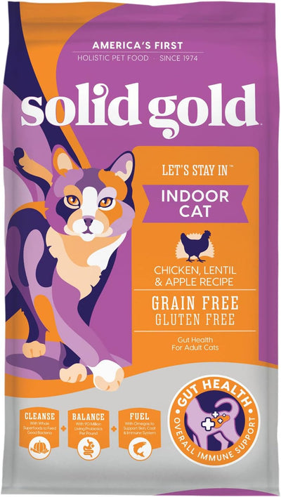 Solid Gold Cat Let's Stay In Chicken, Lentil & Apple 1.36kg