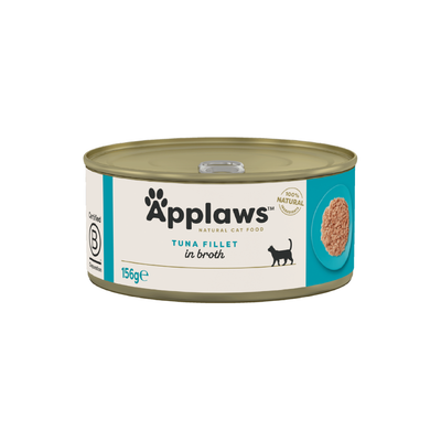 Applaws Cat Tuna Fillet in Broth 156g