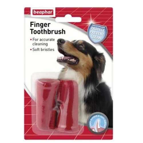 Beaphar Finger Toothbrush for Dogs