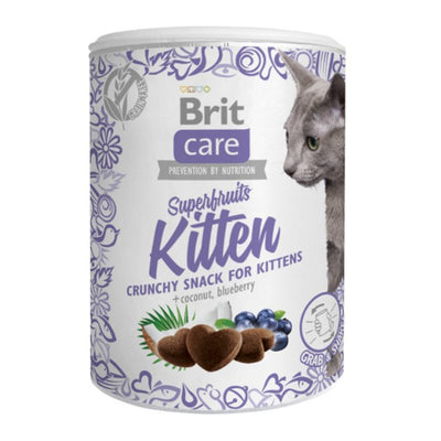 Brit Care SuperFruits Coconut & Blueberry Kitten Treat 100g
