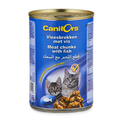 Canifors Cat Meat Chunks with Fish 410g