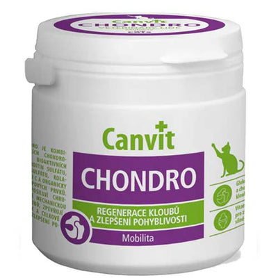 Canvit Cat Chondro Natural Joint Supplement with Glucosamine, Collagen & Vitamin C 100g