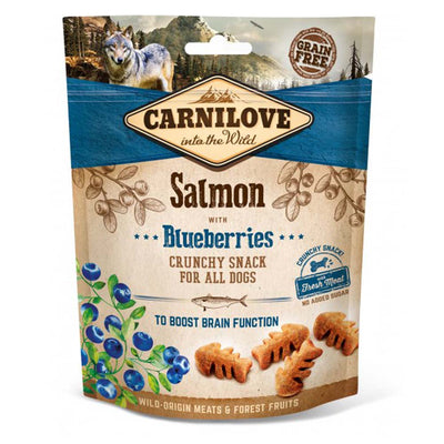 Carnilove Dog Treat Salmon & Blueberries 200g