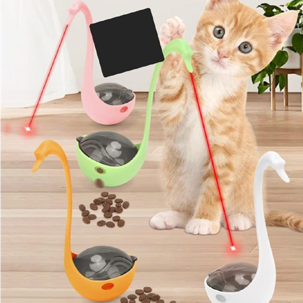 Cat Treat Storage Laser Toy