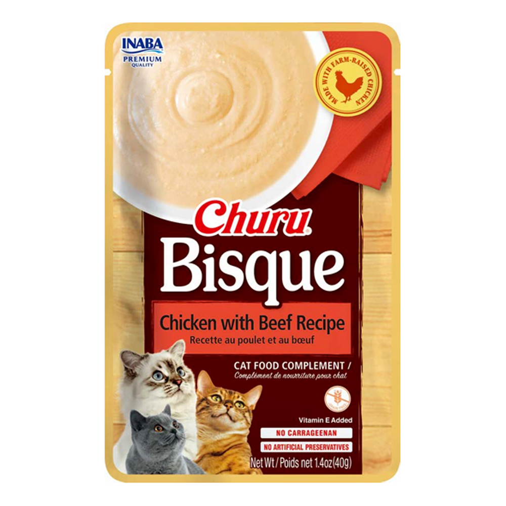 Churu Cat Bisque Chicken with Beef Recipe 40g