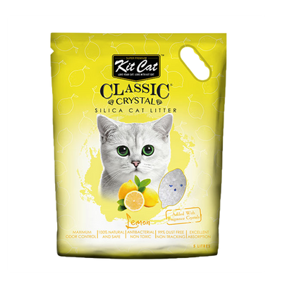 Kit Cat Crystal Cat Litter Lemon 5L