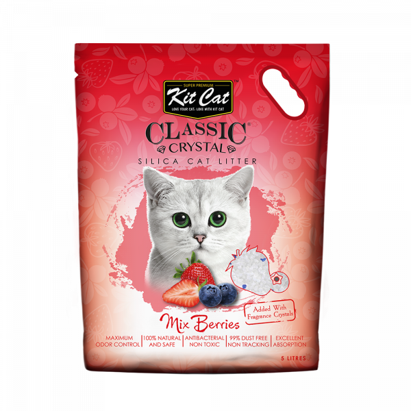 Kit Cat Crystal Cat Litter Mixed Berries 5L