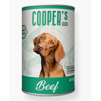Cooper's Dog Beef Chunks 415g