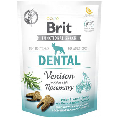 Brit Care Dog Functional Dental Snack Vison & Rosemary 150g