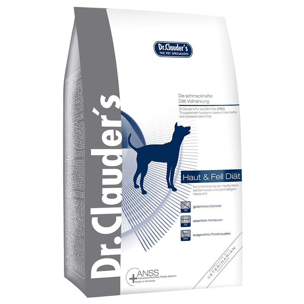 EXP 23MAR25 Dr. Clauder's Dog Diet Fur and Skin 4kg