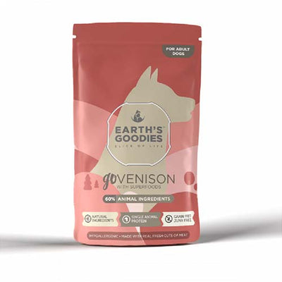 Earth's Goodies Dog goVenison 150g