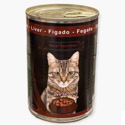 Garpi Nutrition Cat Liver Chunks in Gravy 415g