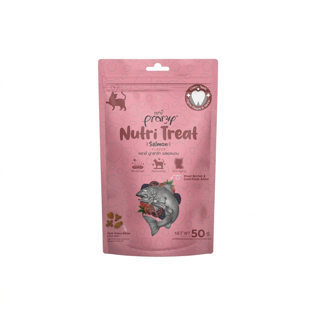 Pramy Cat Salmon Treat 50g