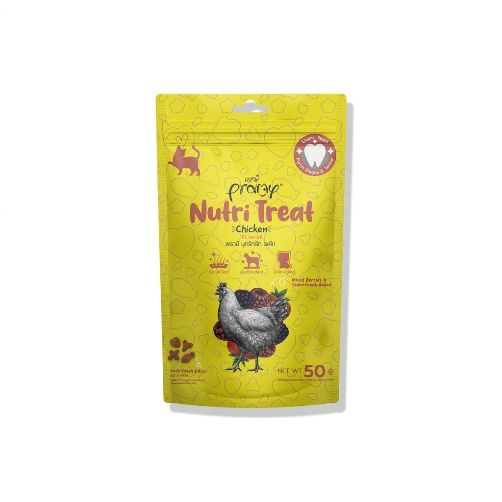 Pramy Cat Chicken Treat 50g