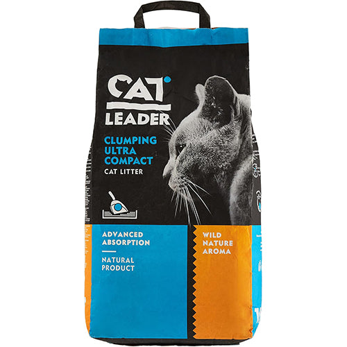 Geohellas Cat Leader Clumping Litter With Wild Nature Aroma 10 Kg