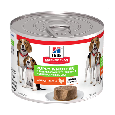 Hill's Science Plan Puppy & Mother Chicken Mousse 200g