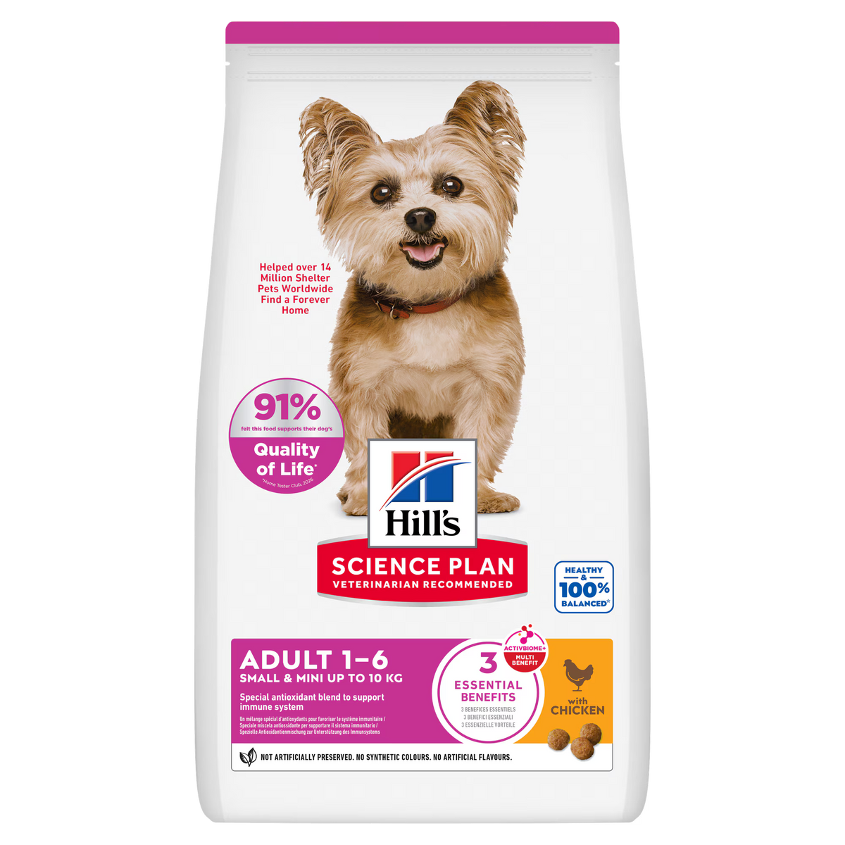 Hill's Science Plan Small & Mini Adult Dog Food with Chicken