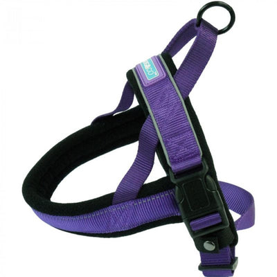 Hem & Boo Violet Reflective Harness XX-Large