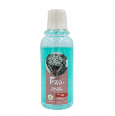 EXP 15FEB25 Fresh Friends Oral Care Water Additive for Cats 330ml