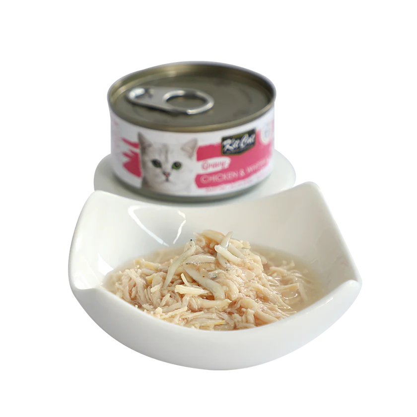 Kit Cat Gravy Chicken & Whitebait 70g