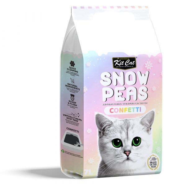 Kit Cat Snow Peas Litter Confetti 7L