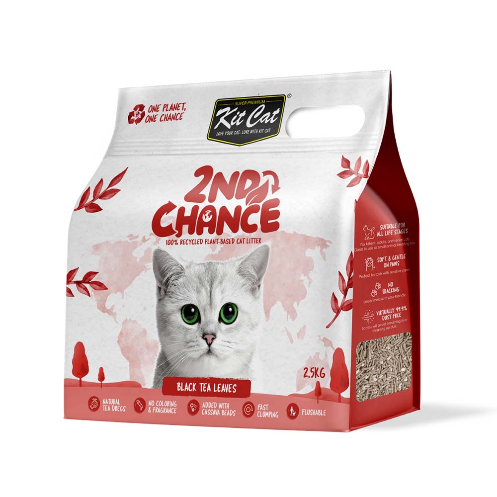 Kit Cat 2nd Chance Cat Litter Black Tea 2.5kg