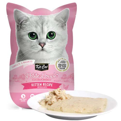 Kit Cat Kitten Petite Chicken 70g Pouch