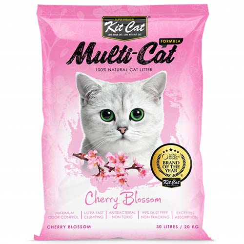 Kit Cat Clumping Cat Litter Cherry Blossom