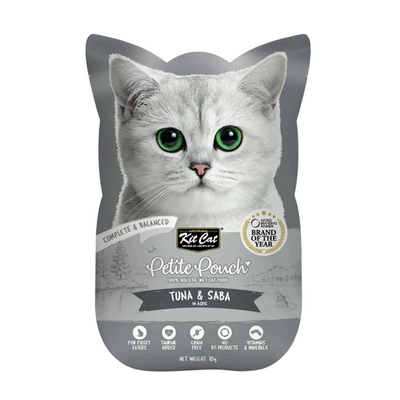 Kit Cat Petite Tuna & Saba 70g Pouch