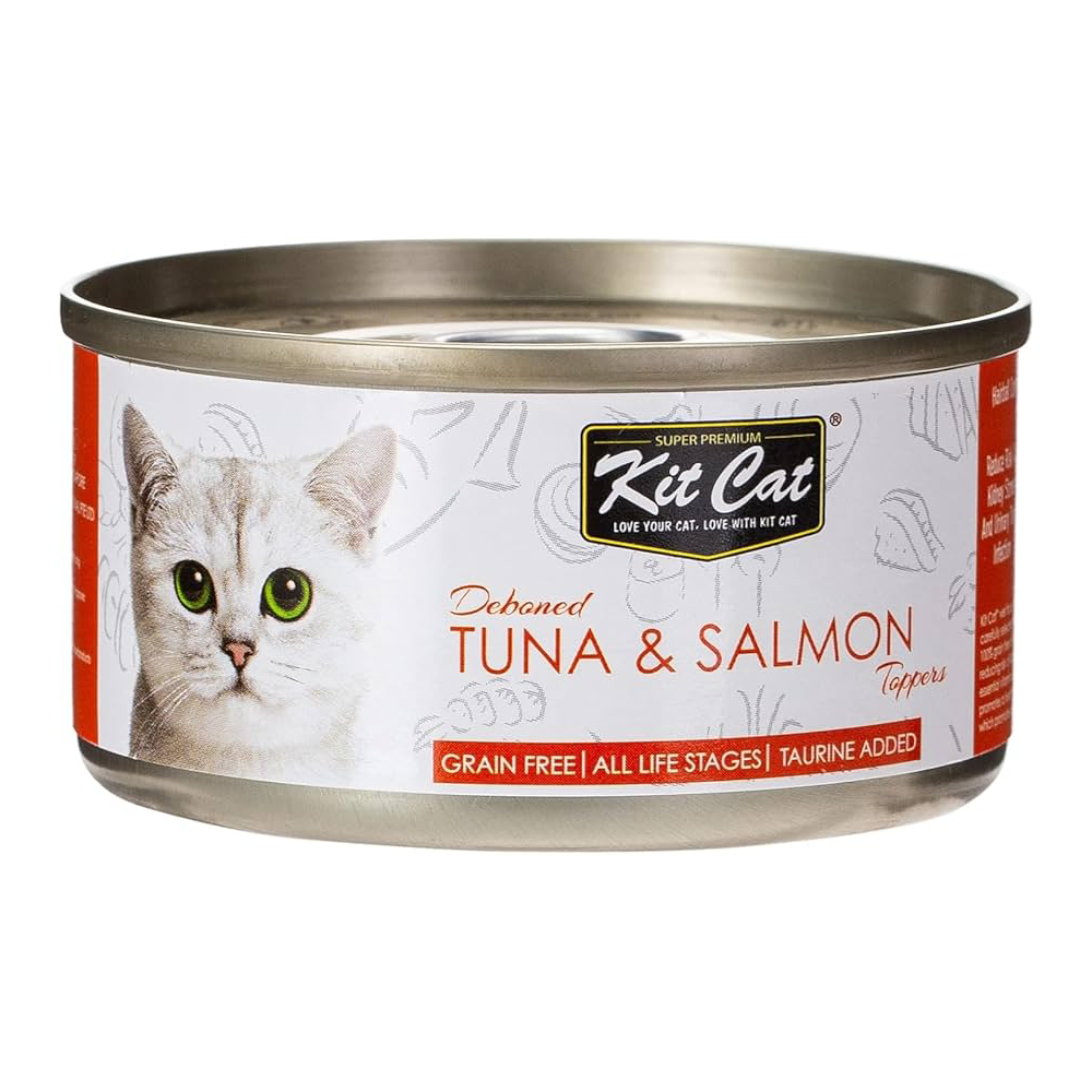 Kit Cat Deboned Tuna & Salmon 80g